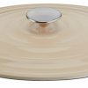 New Tefal Rotissoire Ovale En Fonte Lov 34Cm Beige E25806