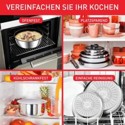 Clearance Tefal Preference Ingenio Sur L'Ensemble De Casseroles Et Poeles 13 Pieces L97494