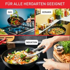 Hot Tefal Tefal Recycle Sur Poele Wok 28Cm, Joint Antiadhesif Durable Et Sur