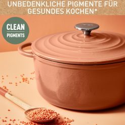 Wholesale Tefal Lov Marmite En Fonte 25 Cm Terre Cuite Orange E26004