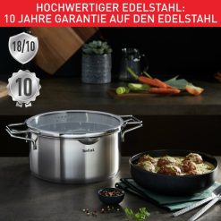 Best Tefal Batterie De Cuisine Nordica 8 Pieces H852S8