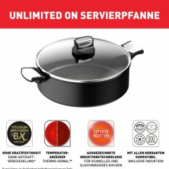 Best Tefal Illimite Sur Plat De Service 28 Cm Avec Couvercle G25972